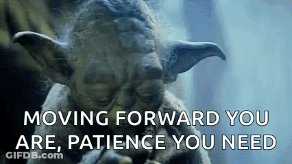 Yoda Close Up Moving Forward You Are Patience You Need GIF