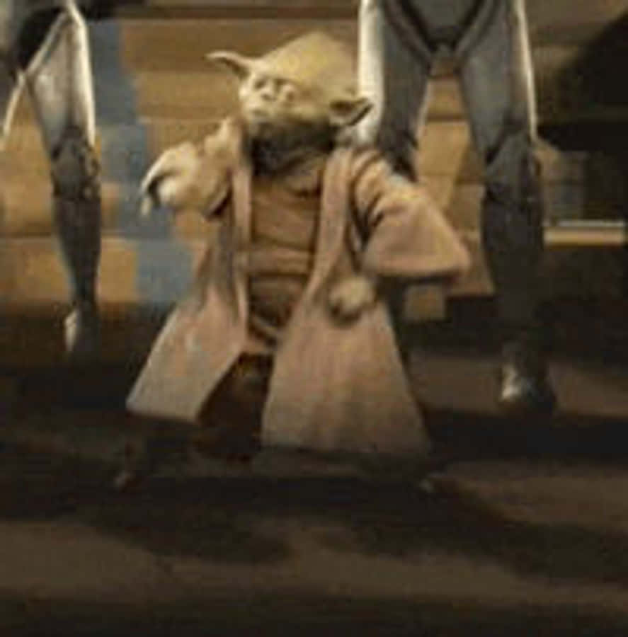 Yoda Dance Moves GIF