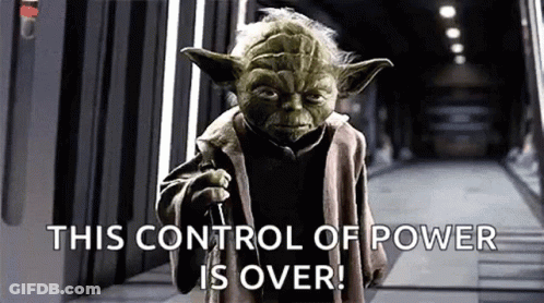 Yoda From Star Wars Pointing GIF