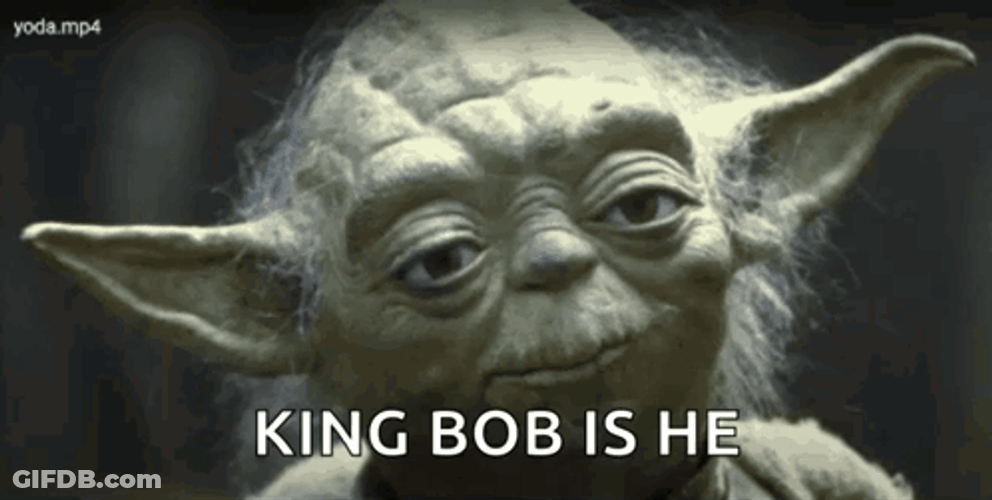 Yoda King Bob Is He Meme GIF