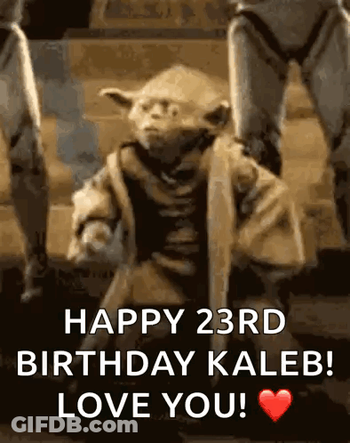 Yoda Kneeling Before Stormtroopers GIF