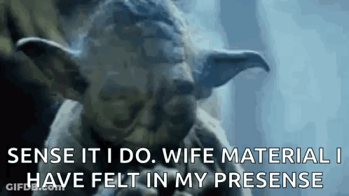 Yoda Smoking Cigarette Saying Sense It I Do GIF