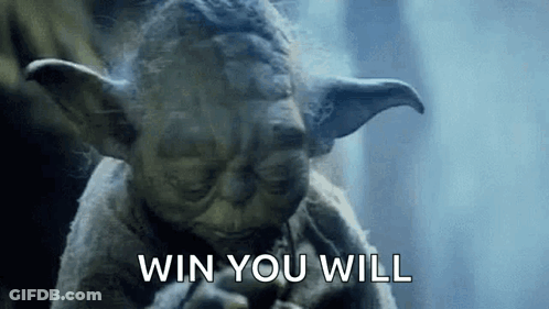 Yoda Smoking Cigarette Win You Will GIF