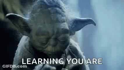 Yoda Statue Learning You Are GIF