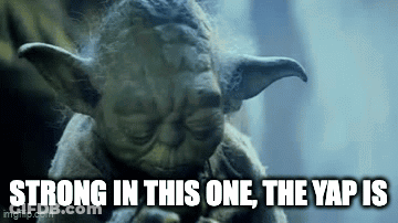 Yoda Strong In This One The Yap Is GIF