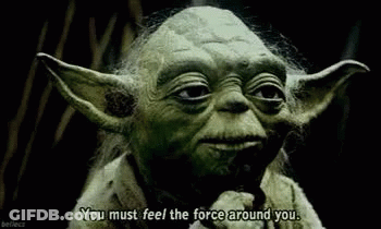 Yoda Talking About The Force GIF