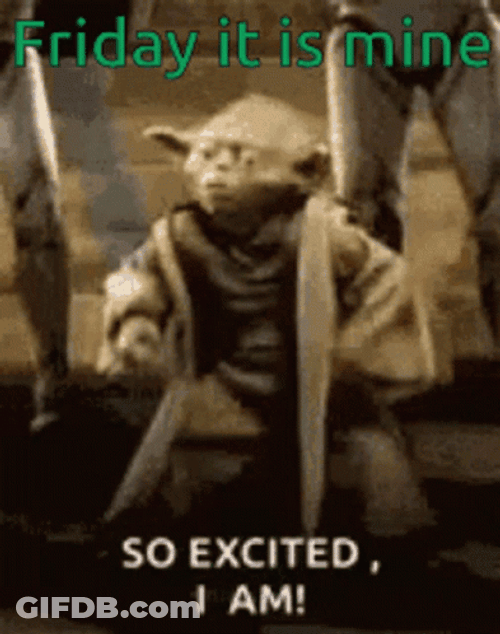 Yoda We Made It GIF