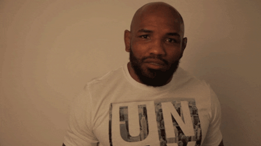 Yoel Romero Saying Whaaaa GIF