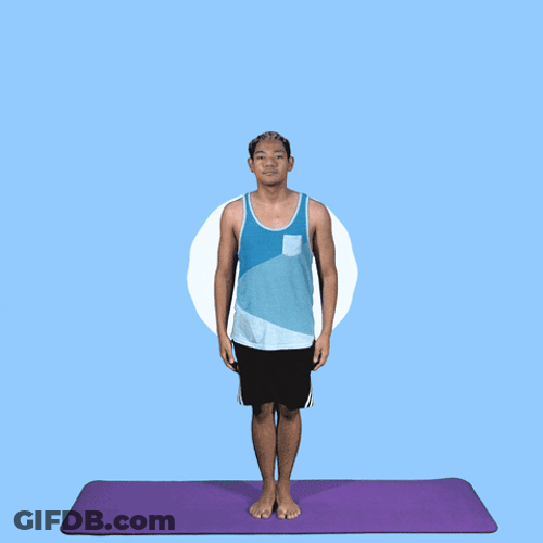 Yoga Meditation Breathing Out GIF