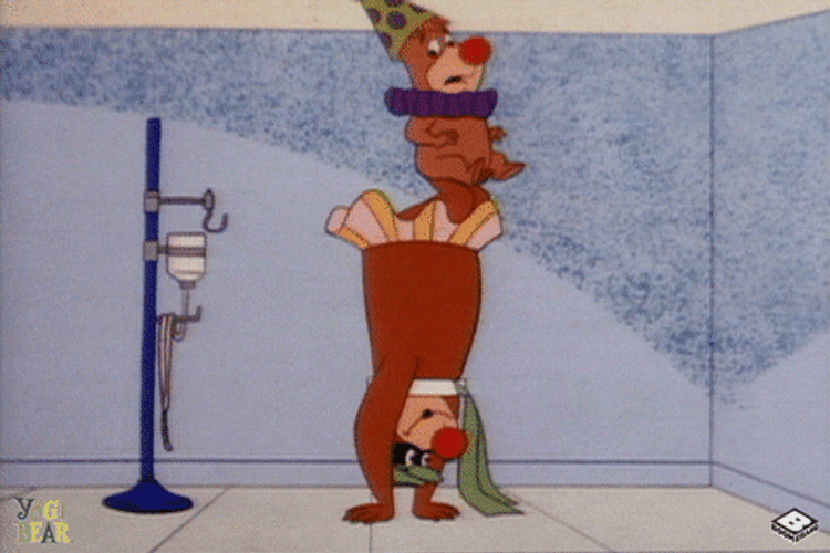 Yogi Bear Circus GIF