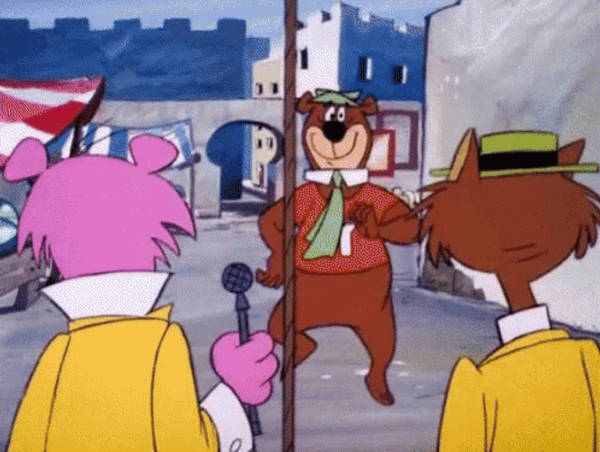 Yogi Bear Dancing GIF