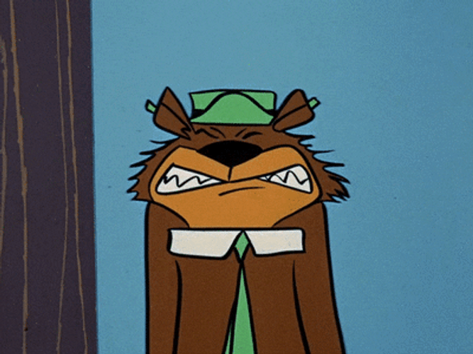 Yogi Bear Hungry GIF