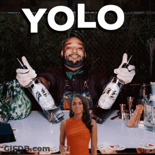 Yolo Cheers Wine GIF