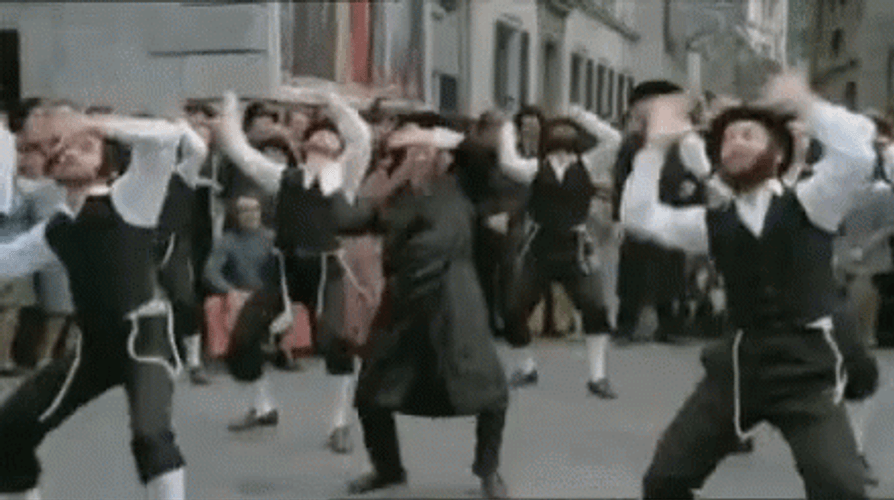 Yom Kippur Funny Street Dance Holiest Day Judaism GIF