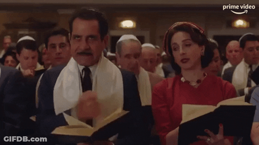 Yom Kippur Holiest Day Judaism Marvelous Mrs. Maisel GIF