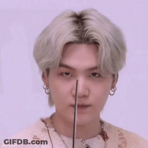 Yoongi Answering Yes GIF