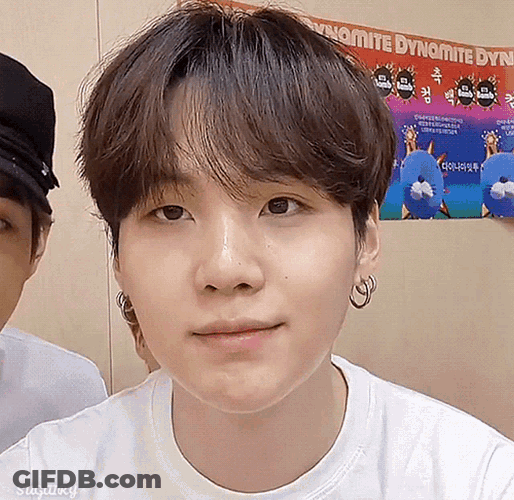 Yoongi Teethies GIF