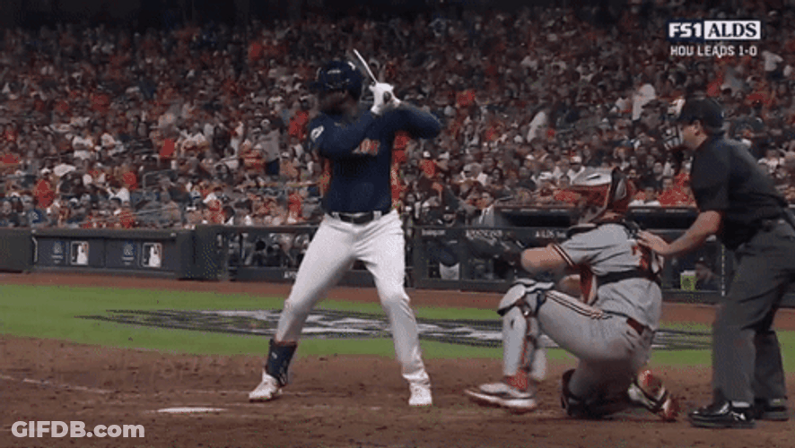 Yordan Alvarez Good Strikes Homerun GIF