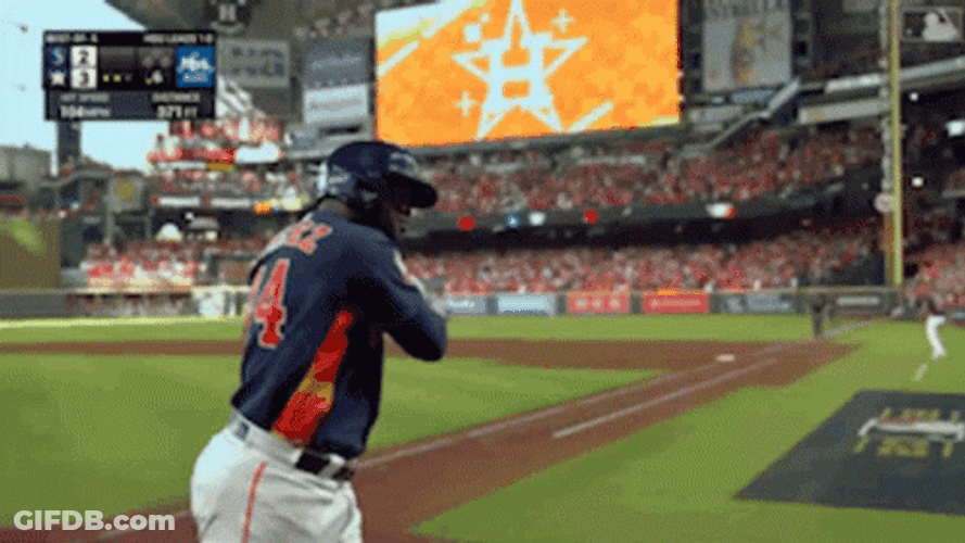 Yordan Alvarez High Five Team GIF