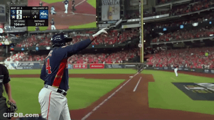 Yordan Alvarez Homerun Hit GIF