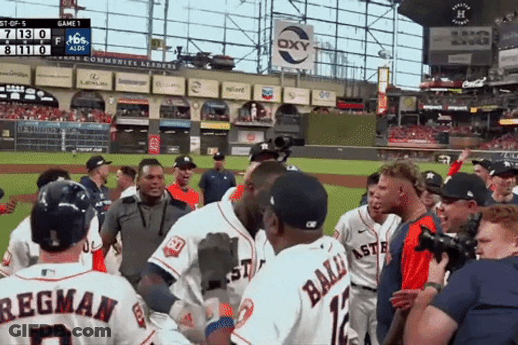 Yordan Alvarez Houston Astros Winning GIF