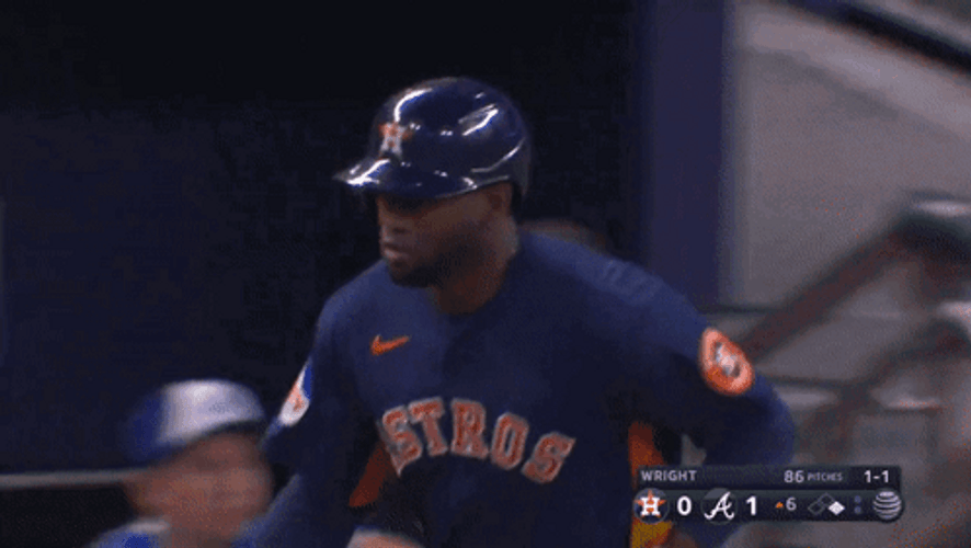 Yordan Alvarez Running Second Homerun GIF