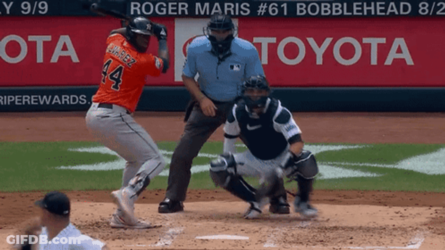 Yordan Alvarez Winning Strike GIF