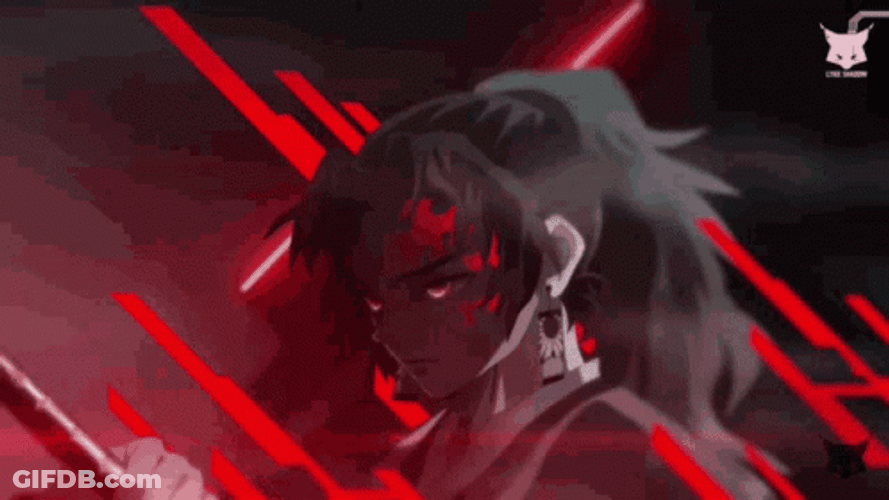 Yoriichi Tsugikuni Glitch GIF