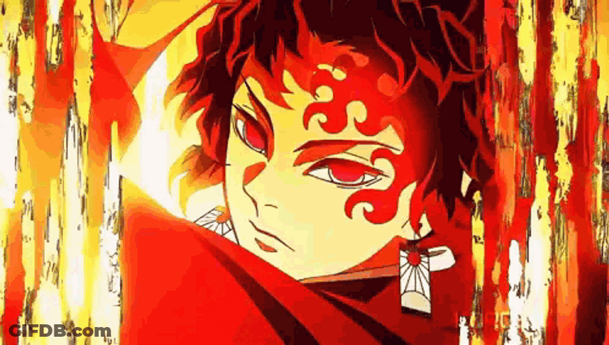 Yoriichi Tsugikuni Unleashing Power GIF