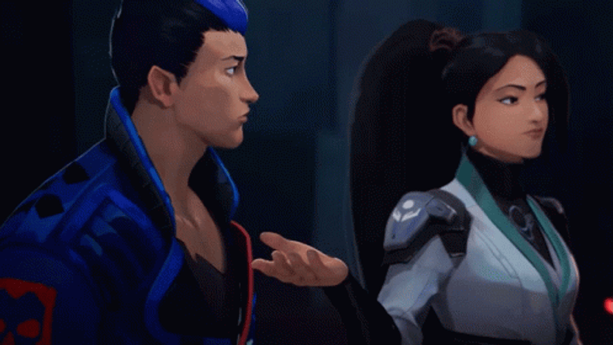 Yoru And Sage Valorant GIF