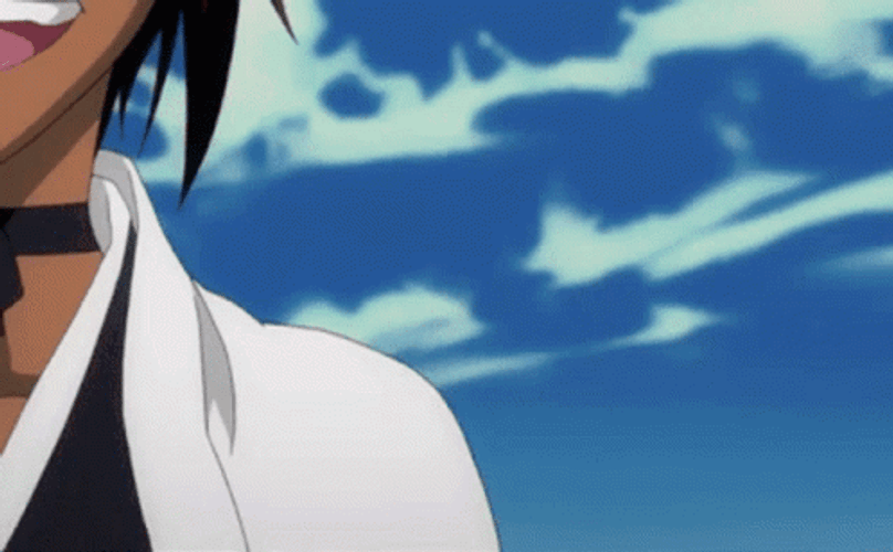 Yoruichi Bleach Anime Happy Excited Let’s Go GIF