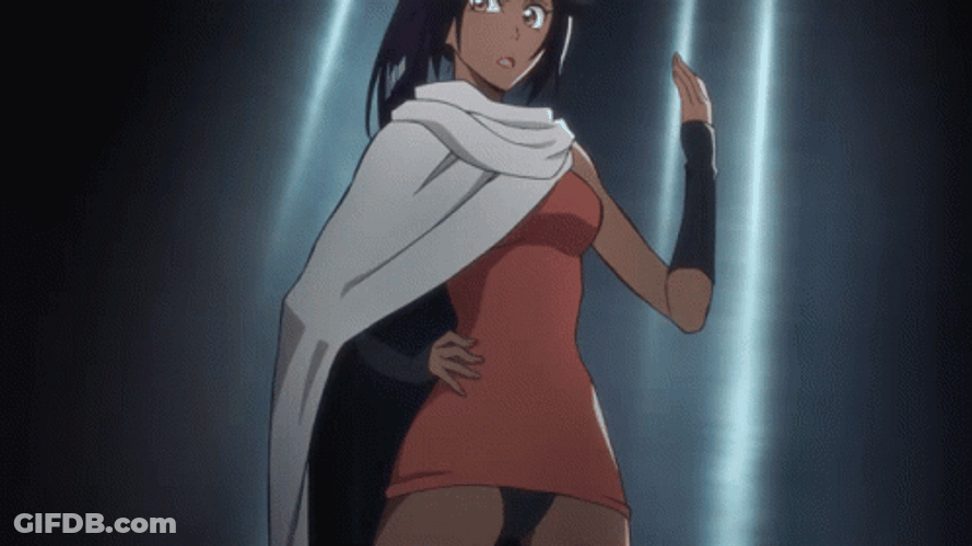 Yoruichi Shihōin Bleach Thousand Year Blood War Anime GIF