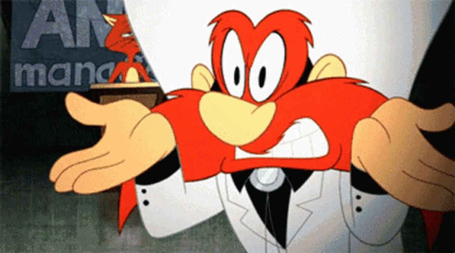Yosemite Sam In White Suit GIF