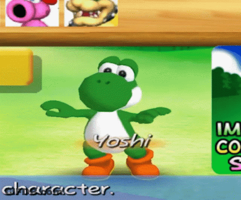 Yoshi Dancing GIF