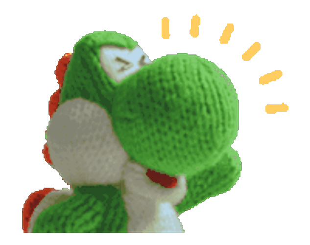 Yoshi Sticker GIF
