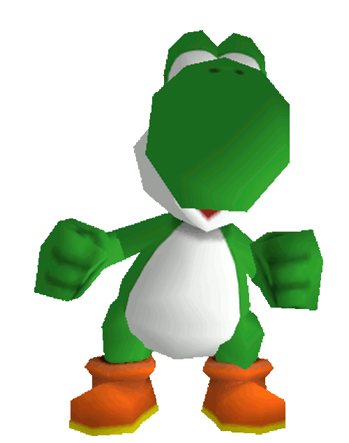 Yoshi Victory Dance GIF