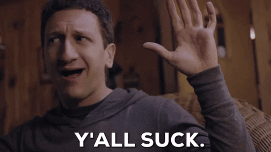 You All Suck Hands Up GIF