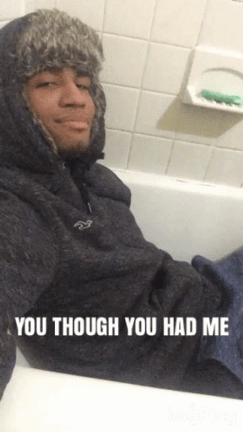 You Almost Had It On The Bath Tub GIF