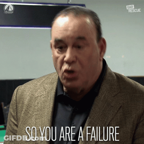 You Are A Failure Bar Rescue Jon Taffer GIF