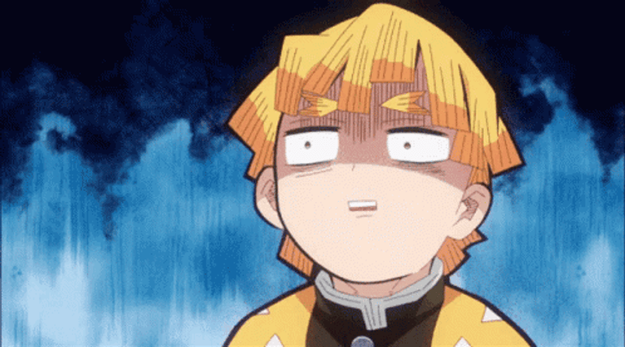 You Are An Idiot Demon Slayer Zenitsu GIF