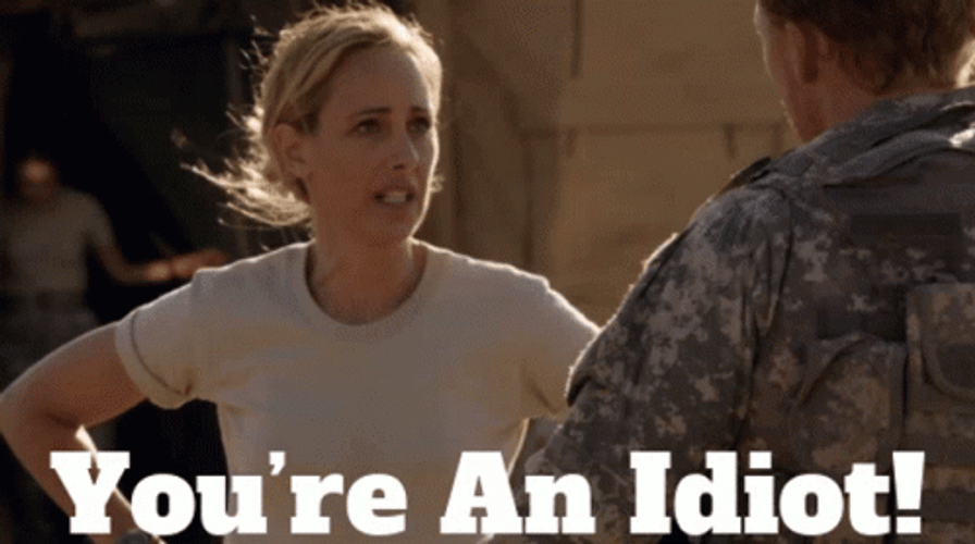 You Are An Idiot Greys Anatomy Teddy Altman GIF