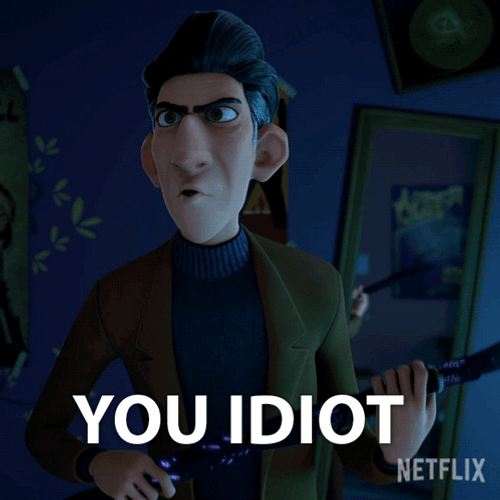 You Are An Idiot Mr Strickler Trollhunters GIF