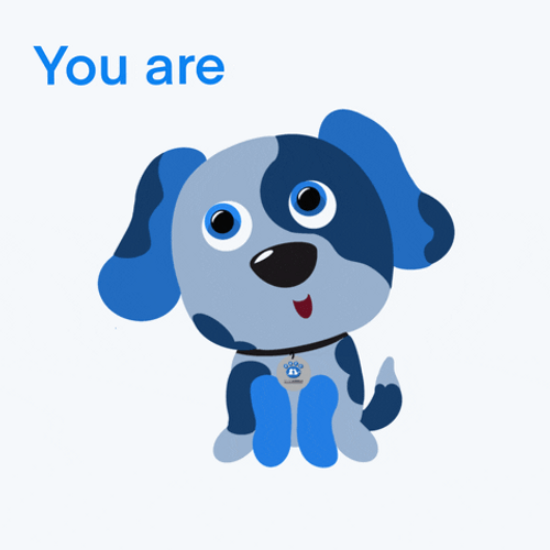 You Are Awesome Dog Pawsome GIF