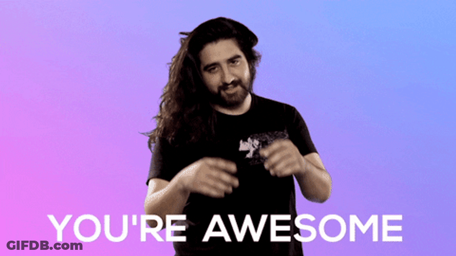 You Are Awesome You Blew It! GIF