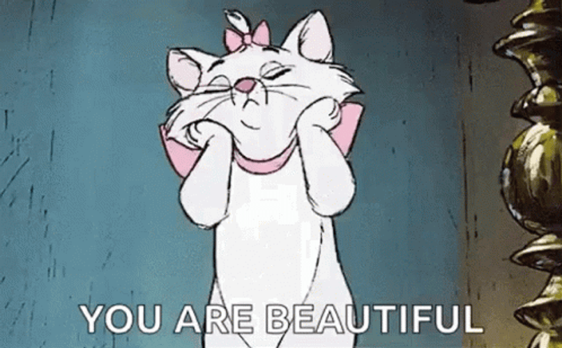 You Are Beautiful Aristocats Disney GIF