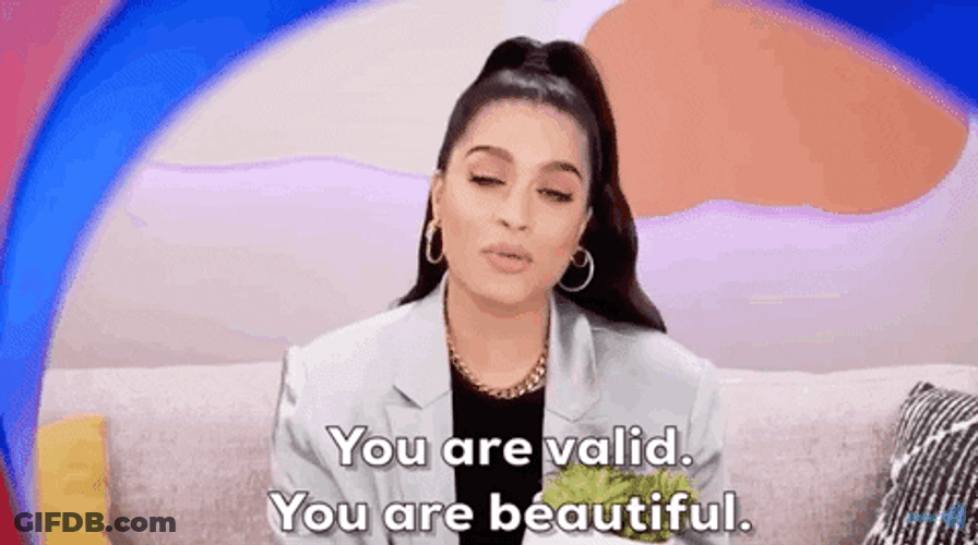 You Are Beautiful Lilly Singh GIF