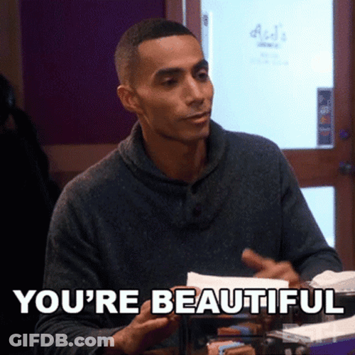 You Are Beautiful Tom Brooks GIF