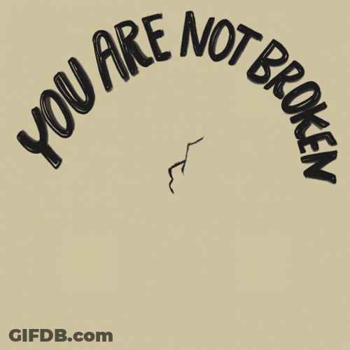 You Are Breaking Through Motivational Qoute GIF