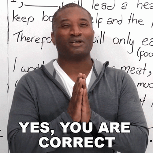 You Are Correct But I Know The Truth GIF