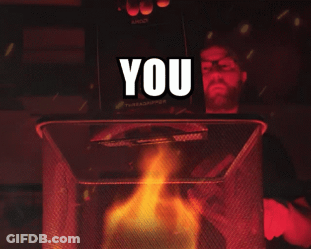 You Are Dumpster Fire GIF